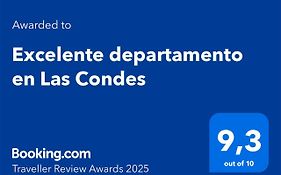 Excelente departamento en Las Condes